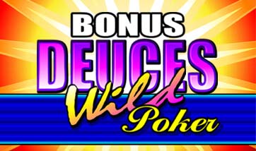 Deuces Wild Bonus Video Poker